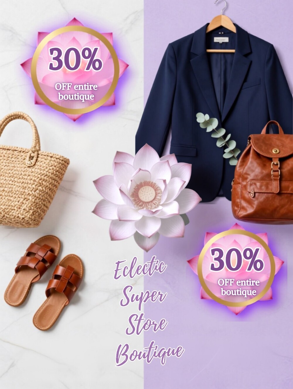 Class in Session, Summer on Sale. 30% OFF Entire Boutique! 8/9 ~ 8/15 2026